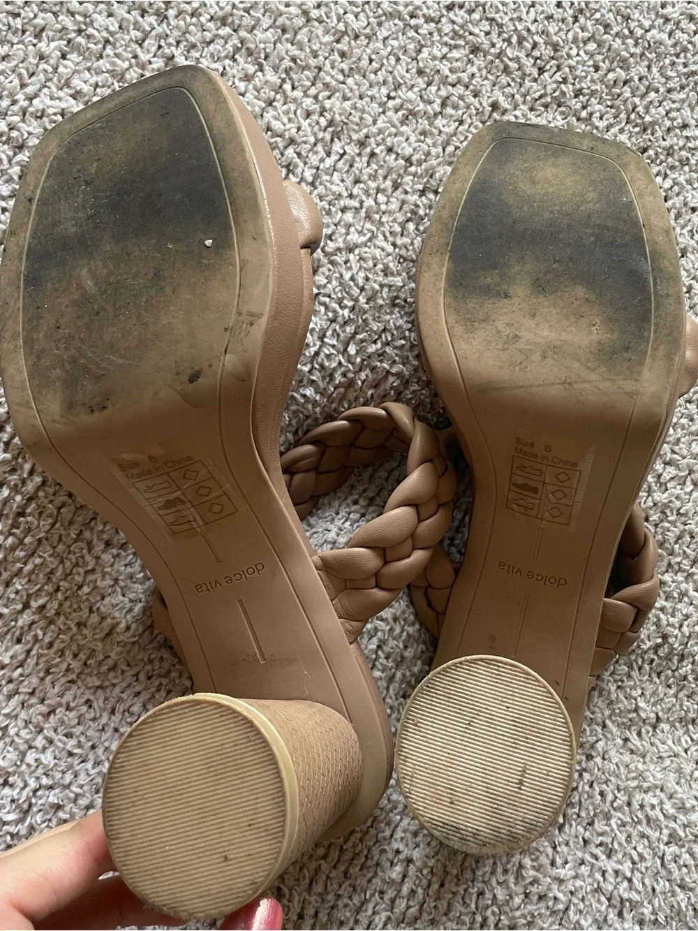 Dolce Vira Braided Heels